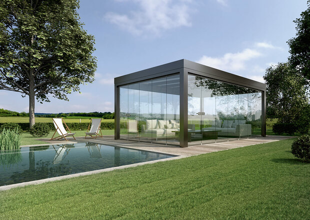 Terrassendach Solarlux SDL Acubis Ansicht